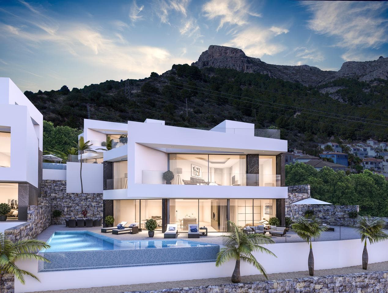 Luxuriöse Villa mit 4 Schlafzimmern, privatem Pool und spektakulärem Meerblick in Calpe Da Vorschau 3