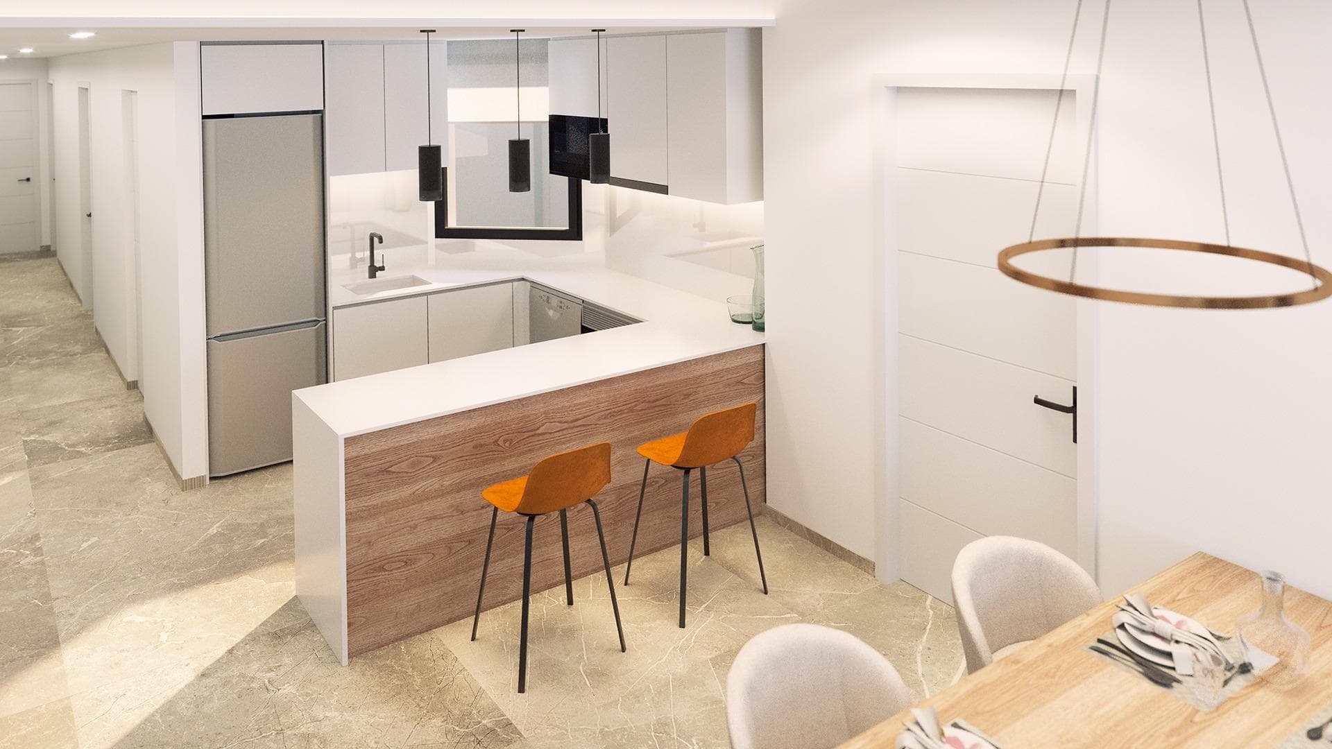 Penthouse mit 2 Schlafzimmern und privater Dachterrasse zu verkaufen, 250 Meter von La Pla Vorschau 5