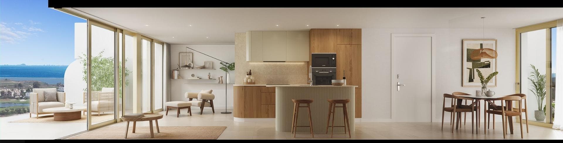 Penthouse mit 2 Schlafzimmern und privatem Solarium in erster Reihe eines Golfplatzes zu v Vorschau 2