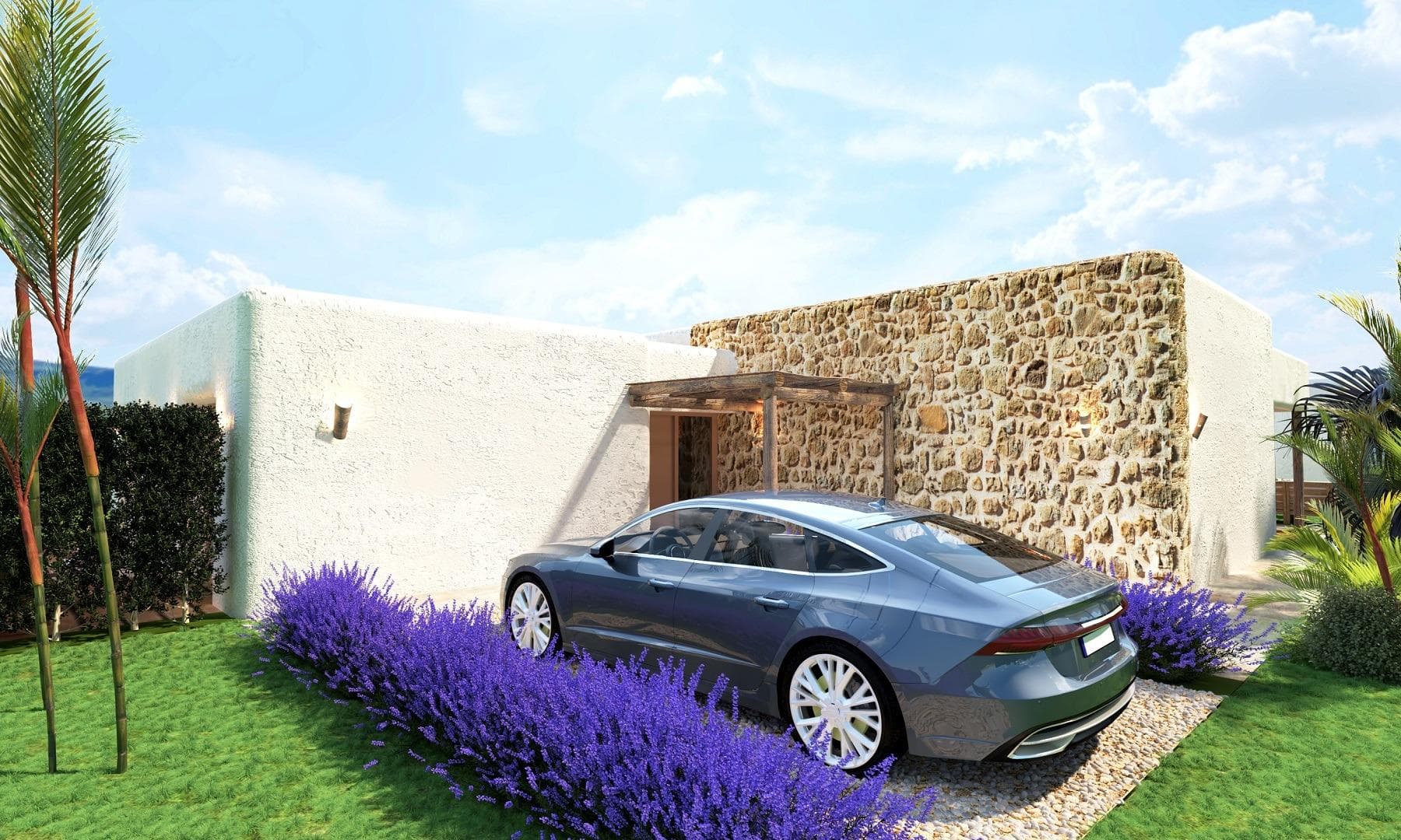 Villa im Ibiza-Stil mit 2 Schlafzimmern und privatem Pool in Pinoso, Alicante, zu verkaufe Vorschau 5