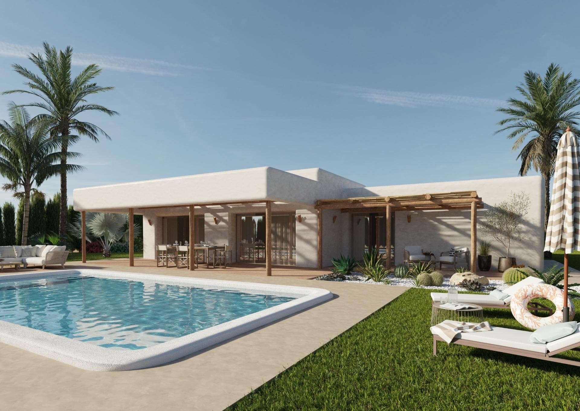 Villa mit 3 Schlafzimmern und privatem Pool in Pinoso, Alicante Diese neu gebaute Immobili Vorschau 2
