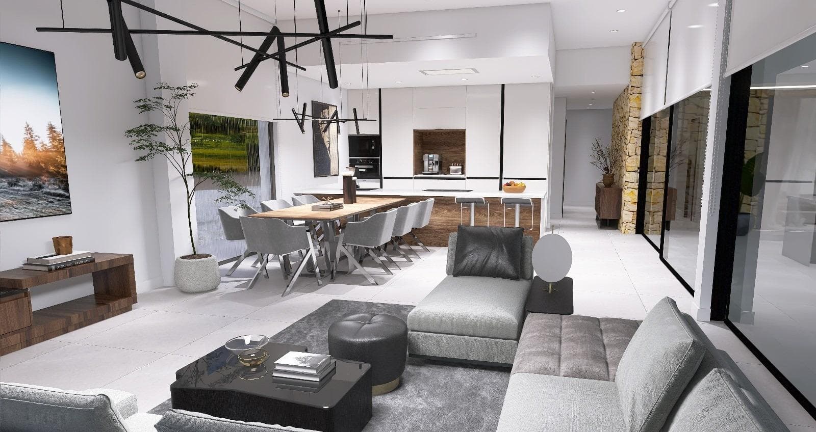 Moderne Villa mit 4 Schlafzimmern und privatem Pool zum Verkauf in Aspe Diese neu gebaute  Vorschau 4