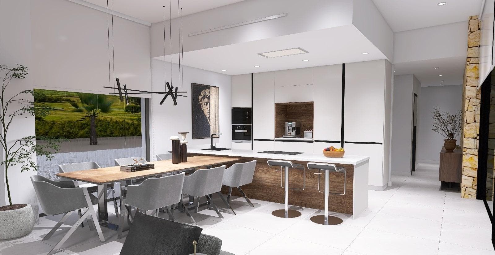 Moderne Villa mit 4 Schlafzimmern und privatem Pool zum Verkauf in Aspe Diese neu gebaute  Vorschau 6