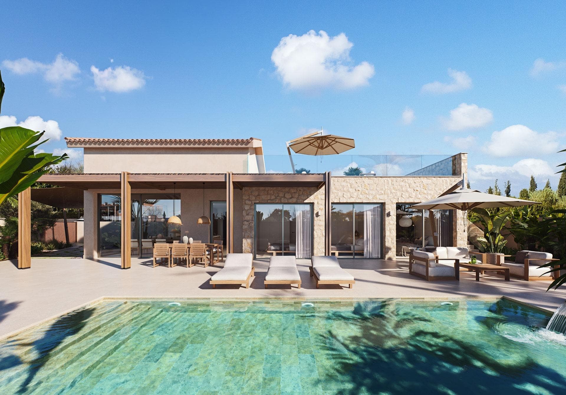 Villa mit 3 Schlafzimmern, nur 150 Meter vom Strand entfernt, in Cabo de Palos, Costa Cáli Vorschau 2