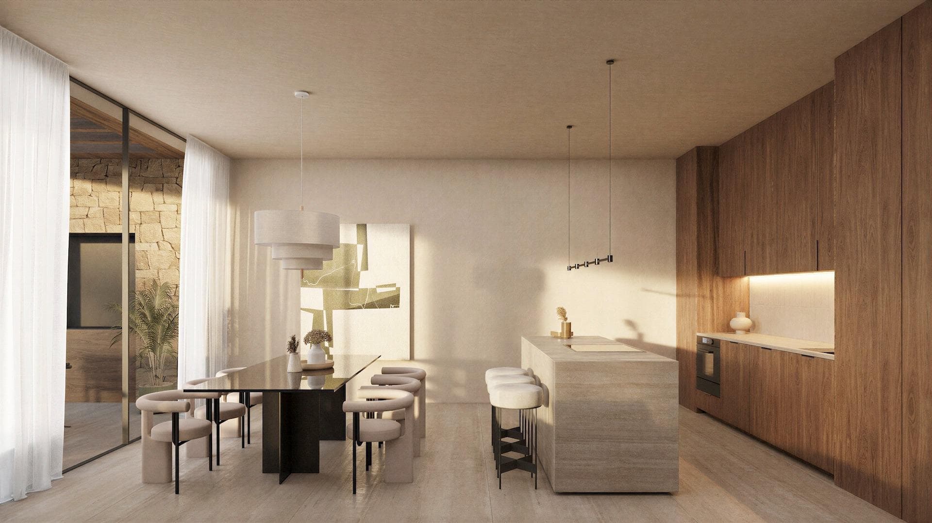 Luxusvilla mit 4 Schlafzimmern und herrlichem Panoramablick auf das Meer in La Fustera, Be Vorschau 4