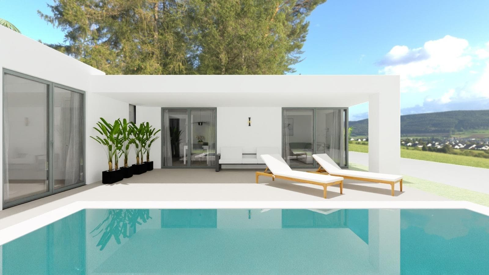 3-Zimmer-Villa auf einer Etage mit privatem Pool in Monforte del Cid (Alicante) zu verkauf