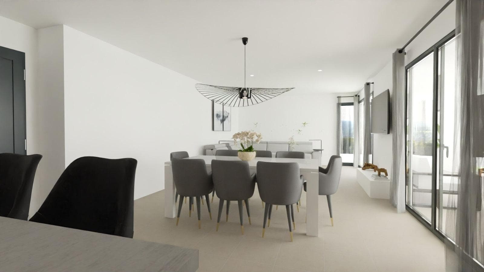 3-Zimmer-Villa auf einer Etage mit privatem Pool in Monforte del Cid (Alicante) zu verkauf Vorschau 3