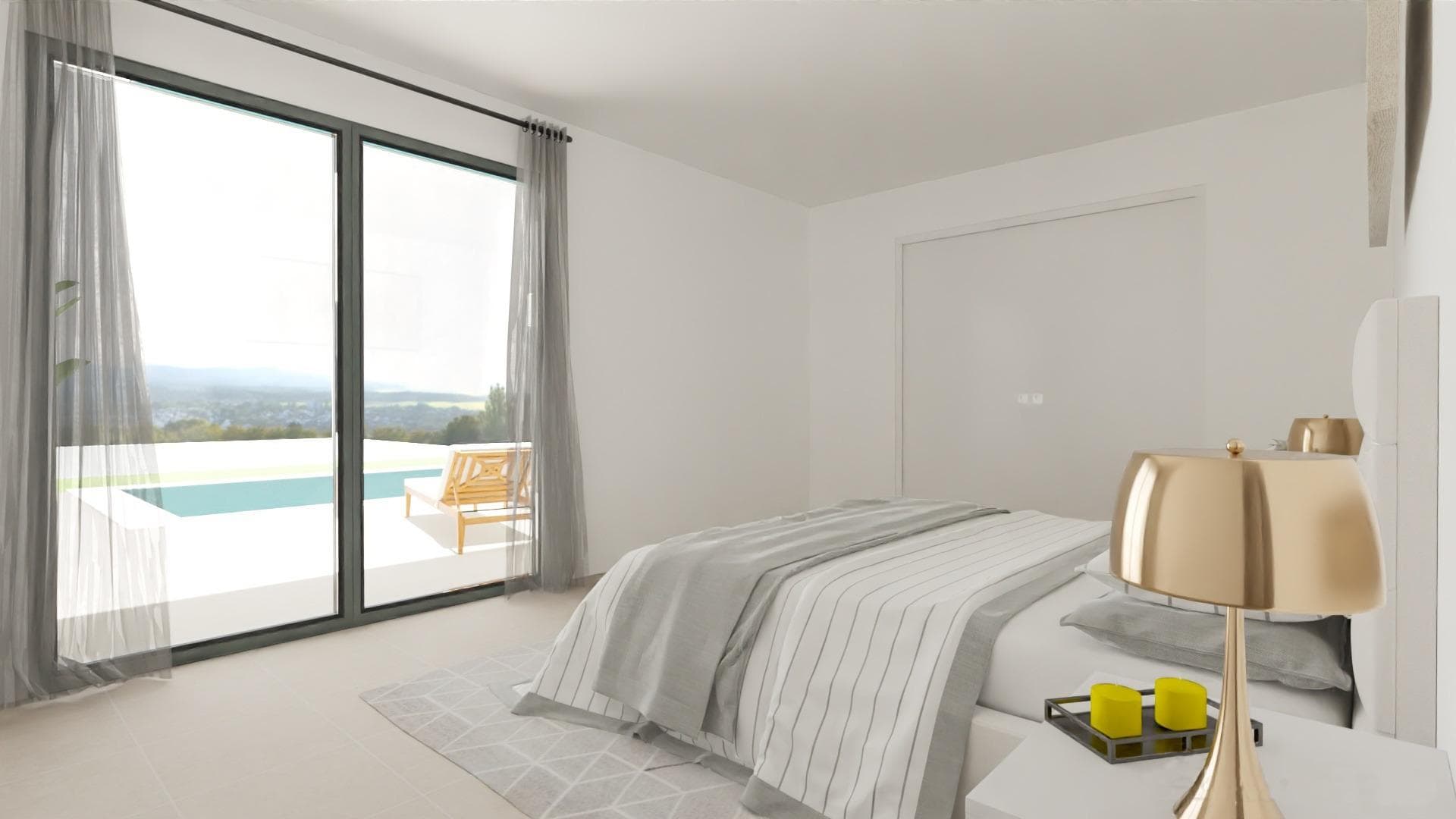 3-Zimmer-Villa auf einer Etage mit privatem Pool in Monforte del Cid (Alicante) zu verkauf Vorschau 6