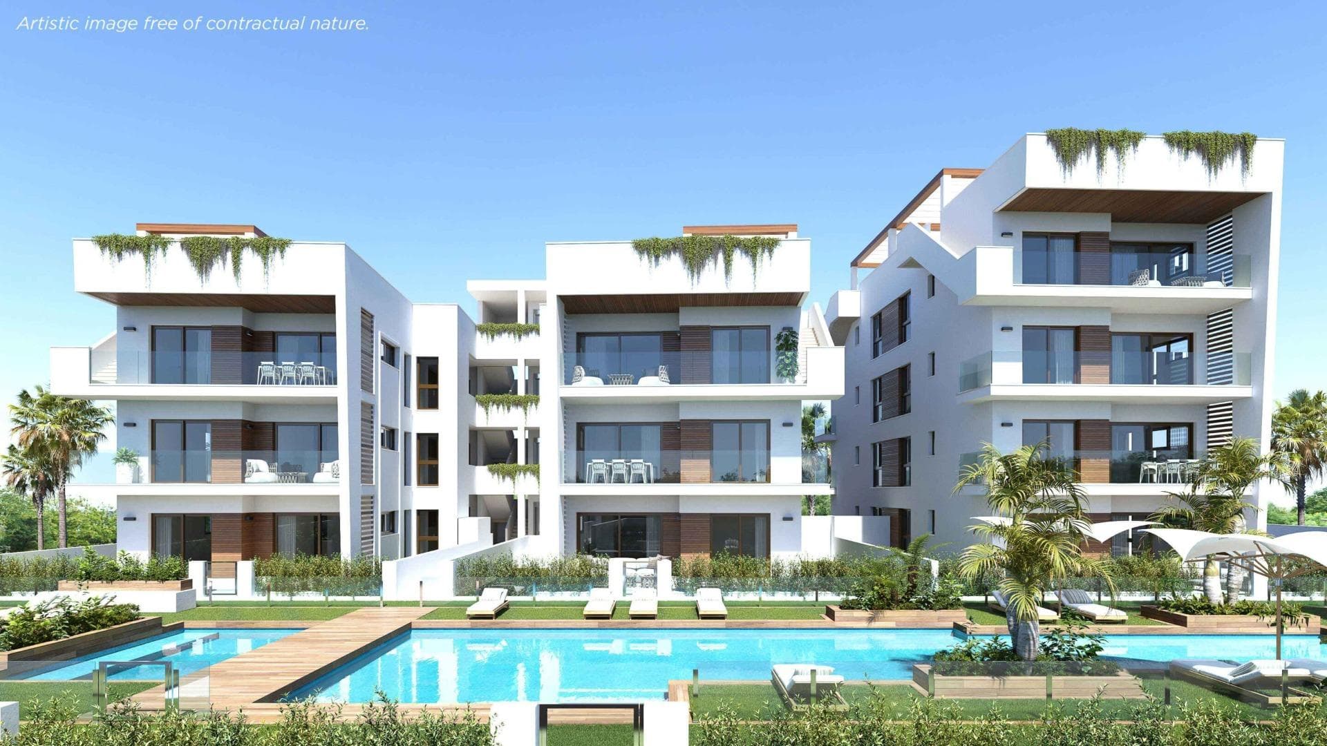 3-Schlafzimmer-Apartment zum Verkauf in Los Alcázares, Costa Cálida Diese exklusive Neubau
