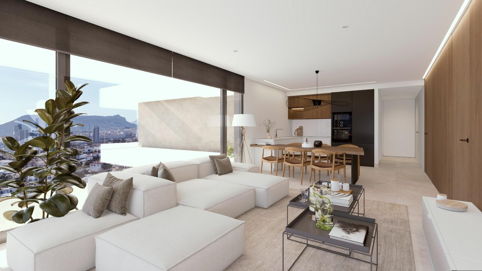 Luxusapartment mit 2 Schlafzimmern und Meerblick zum Verkauf in Calpe, Costa Blanca Dieses Vorschau 3