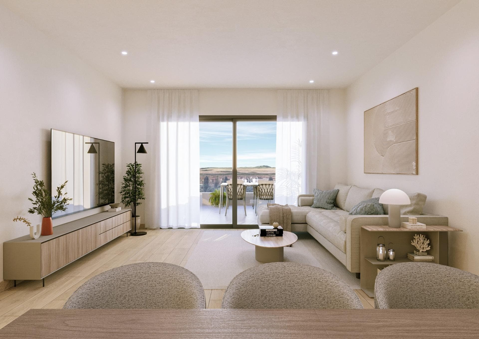 Neubau-Penthouse mit 2 Schlafzimmern und privatem Solarium in La Hoya, Torrevieja Die Wohn Vorschau 3