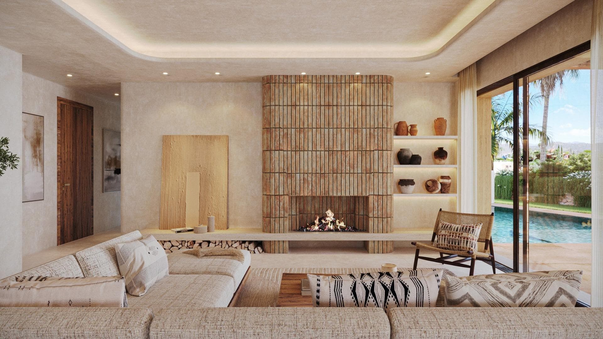 Neubau-Villa im Ibiza-Stil mit 3 Schlafzimmern zum Verkauf in Jávea Exklusives mediterrane Vorschau 3