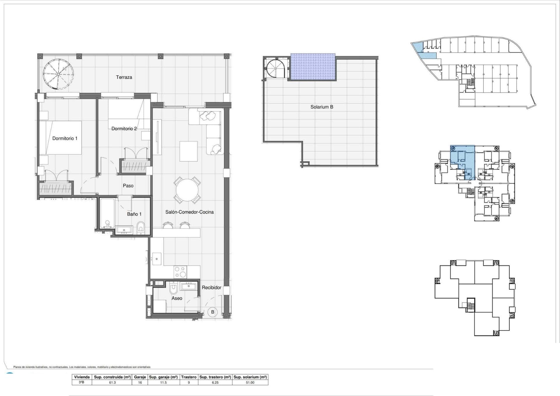 Neu gebautes Penthouse mit 2 Schlafzimmern und privater Sonnenterrasse in Bigastro (Alican Vorschau 4