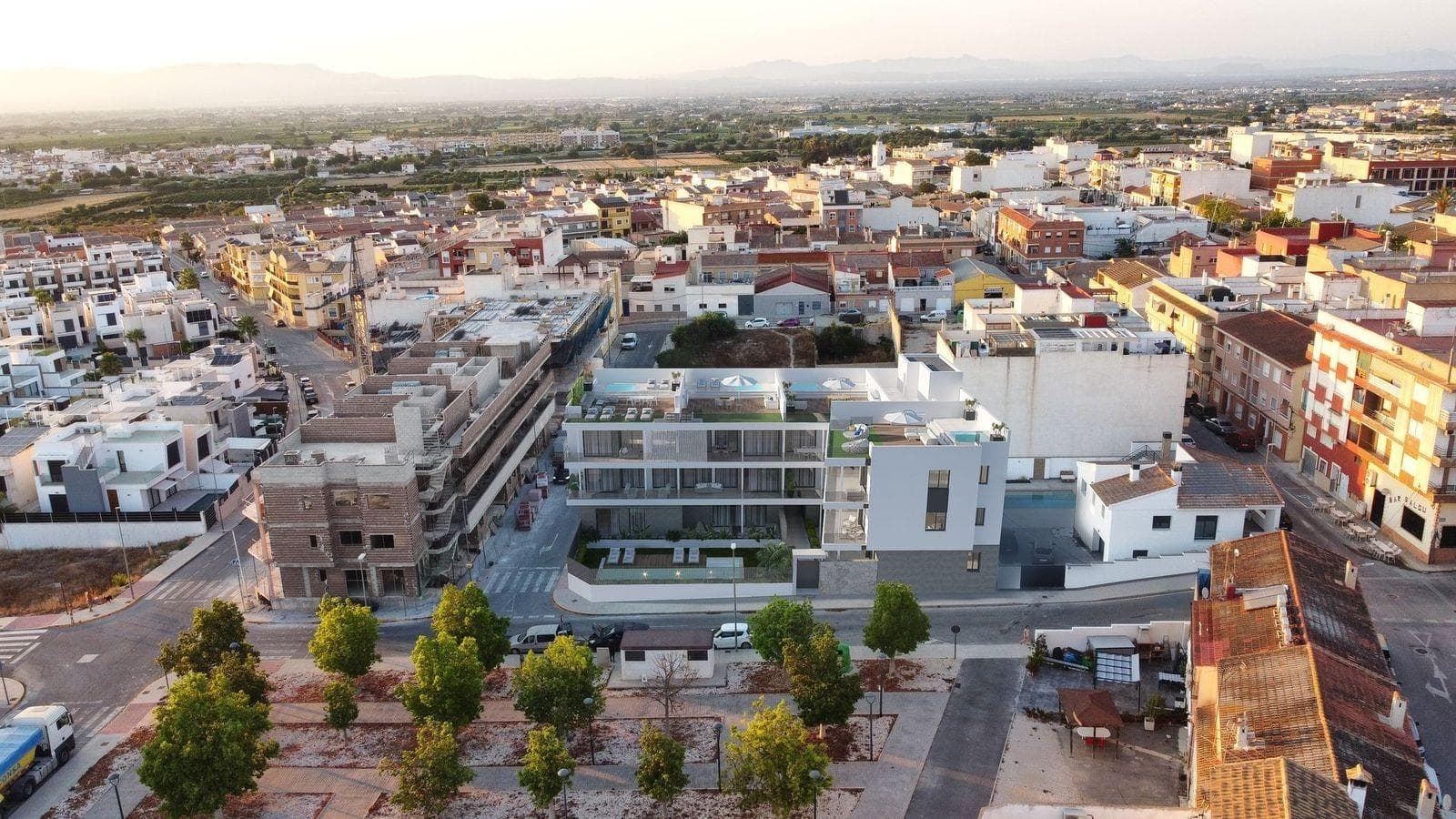 Neubauwohnung mit 2 Schlafzimmern in Benijófar (Alicante) zu verkaufen Die Wohnung verfügt