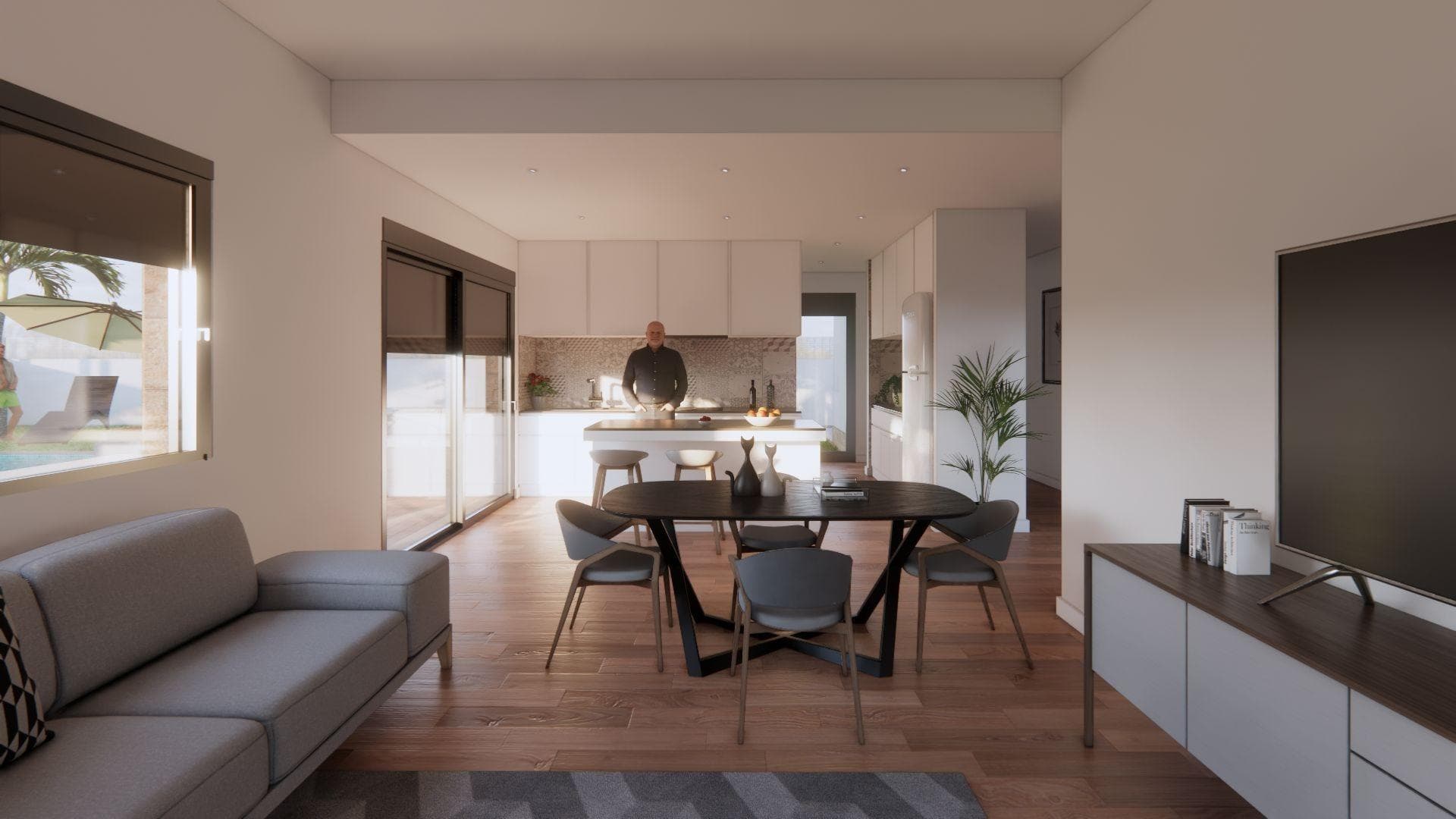 Einstöckige Villa mit 3 Schlafzimmern und privatem Pool in Jacarilla (Alicante) Vorschau 4