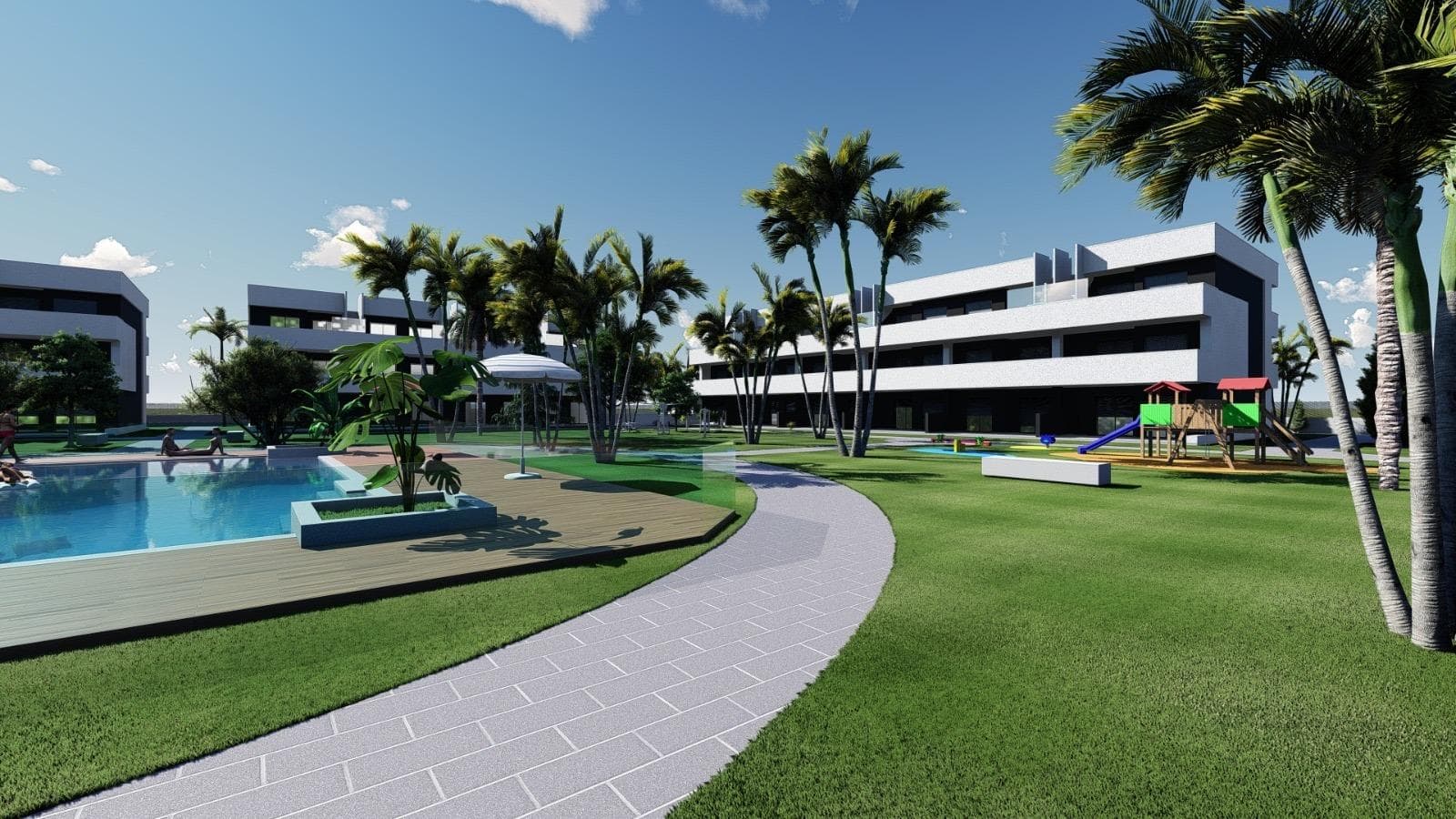 Touristische Wohnung mit 3 Schlafzimmern zum Verkauf in El Raso (Guardamar)