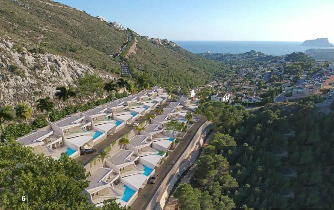 Neue Luxusvilla zum Verkauf mit 4 Schlafzimmern und Meerblick in Benitachell Exklusive Vil Vorschau 6