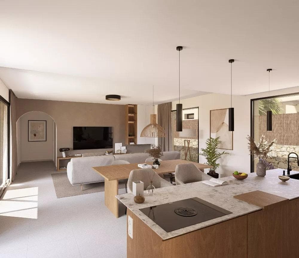 Einstöckige Villa mit 3 Schlafzimmern und privatem Pool in einem Golfresort (Murcia) Vorschau 4