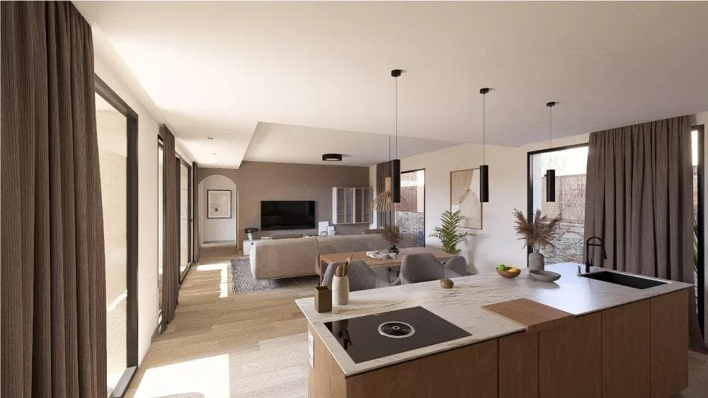 Moderne freistehende Villa auf einer Ebene mit 4 Schlafzimmern und privatem Pool zum Verka Vorschau 3