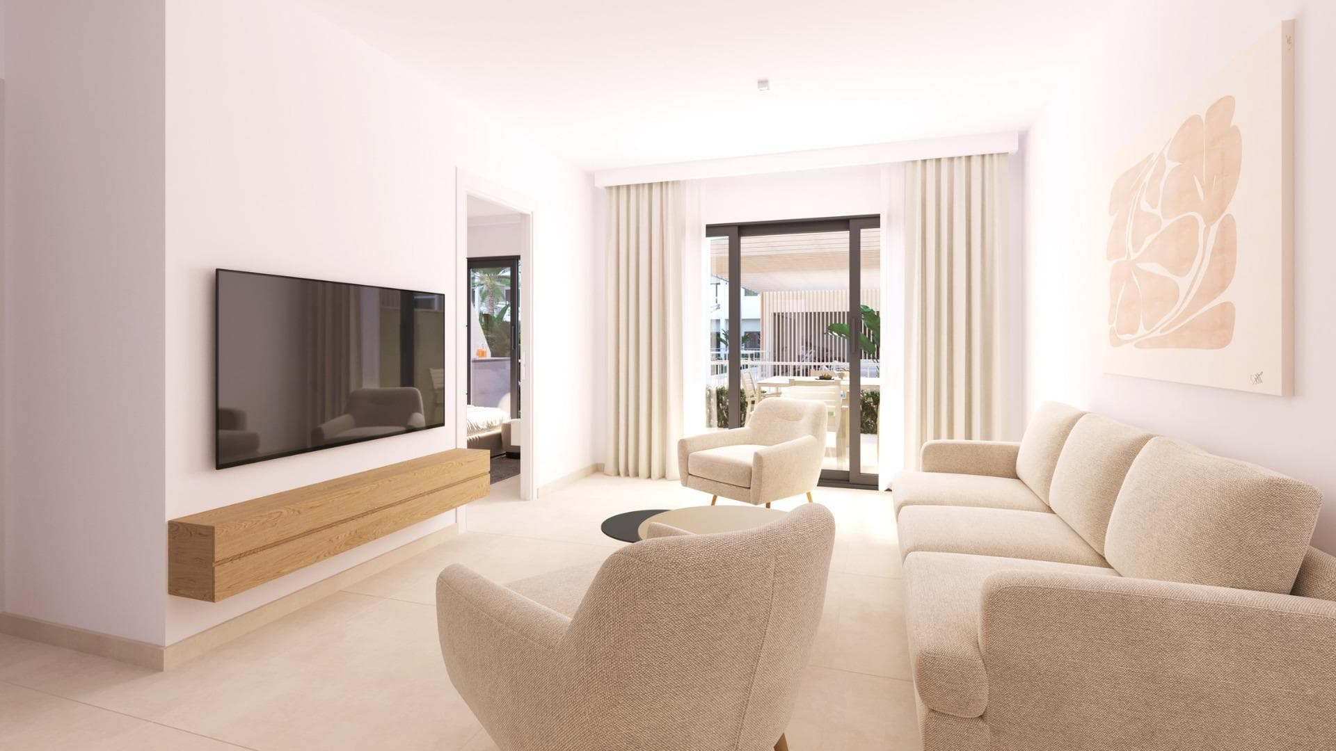 Neubauwohnung mit 2 Schlafzimmern zum Verkauf in San Cayetano, Torrepacheco, Murcia Zeitge Vorschau 5