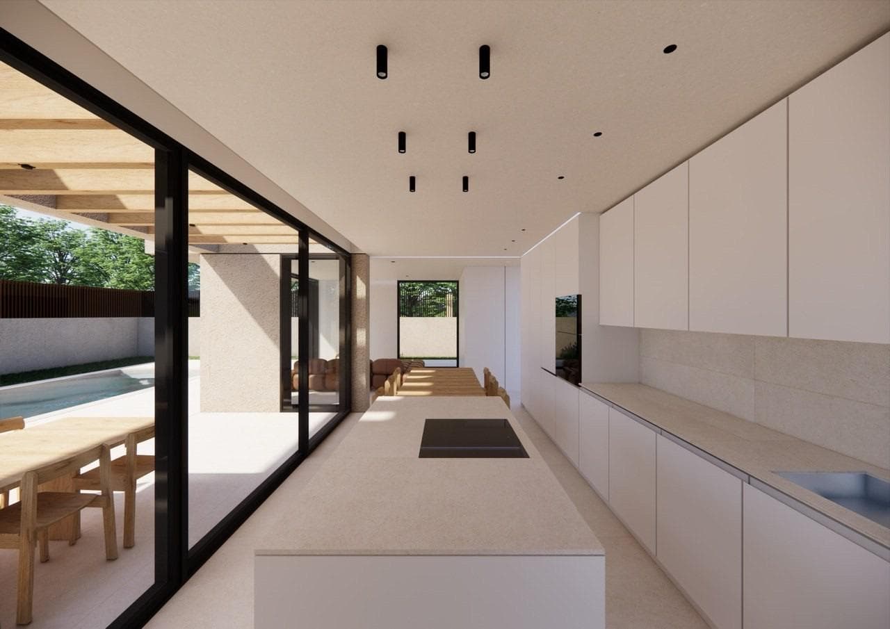 Luxuriöse Neubauvilla mit 4 Schlafzimmern und Meerblick zum Verkauf in La Alberca, Polop Vorschau 6