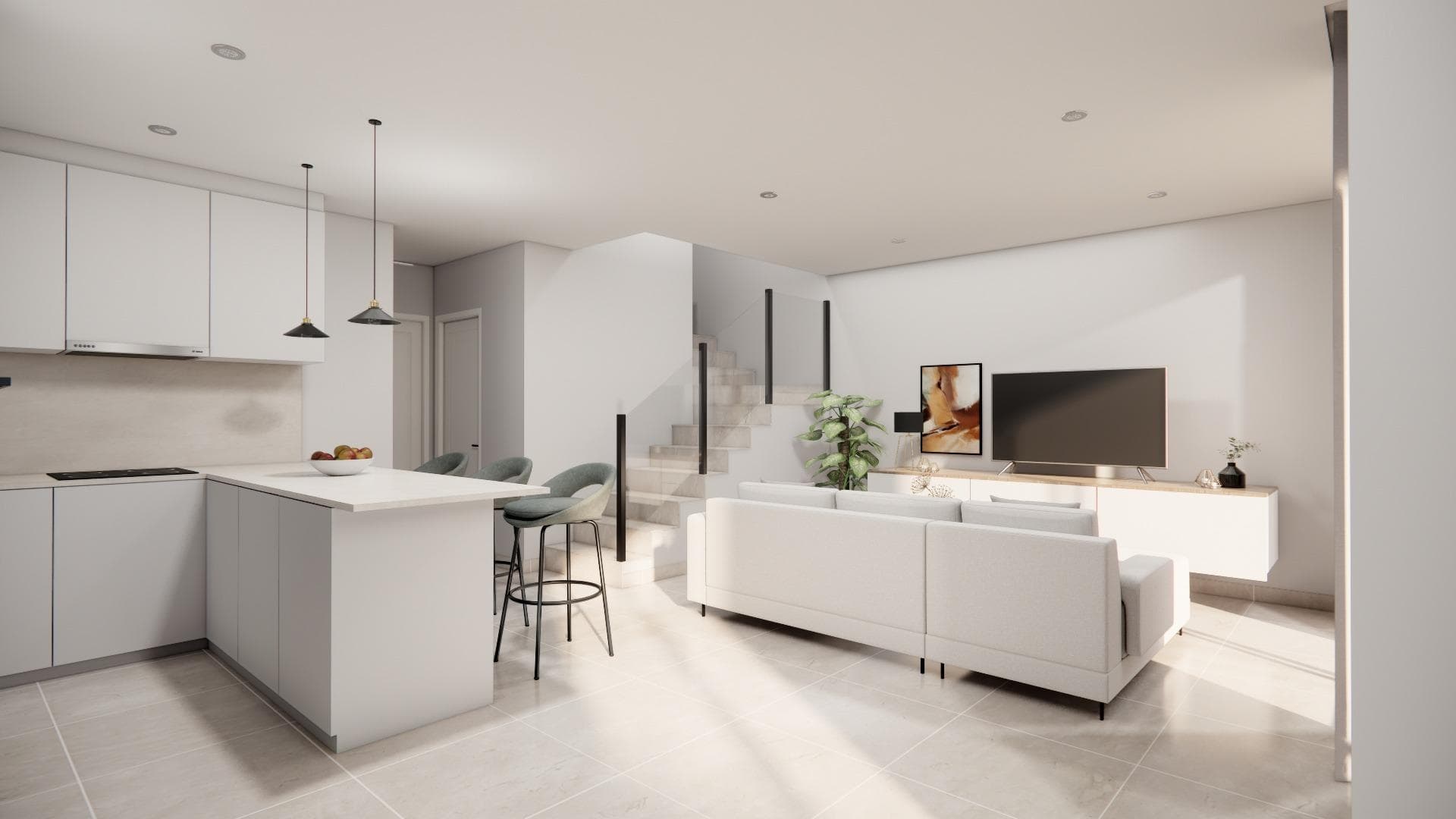 Neubau-Reihenhaus mit 3 Schlafzimmern und privatem Pool zum Verkauf in Rojales Vorschau 4