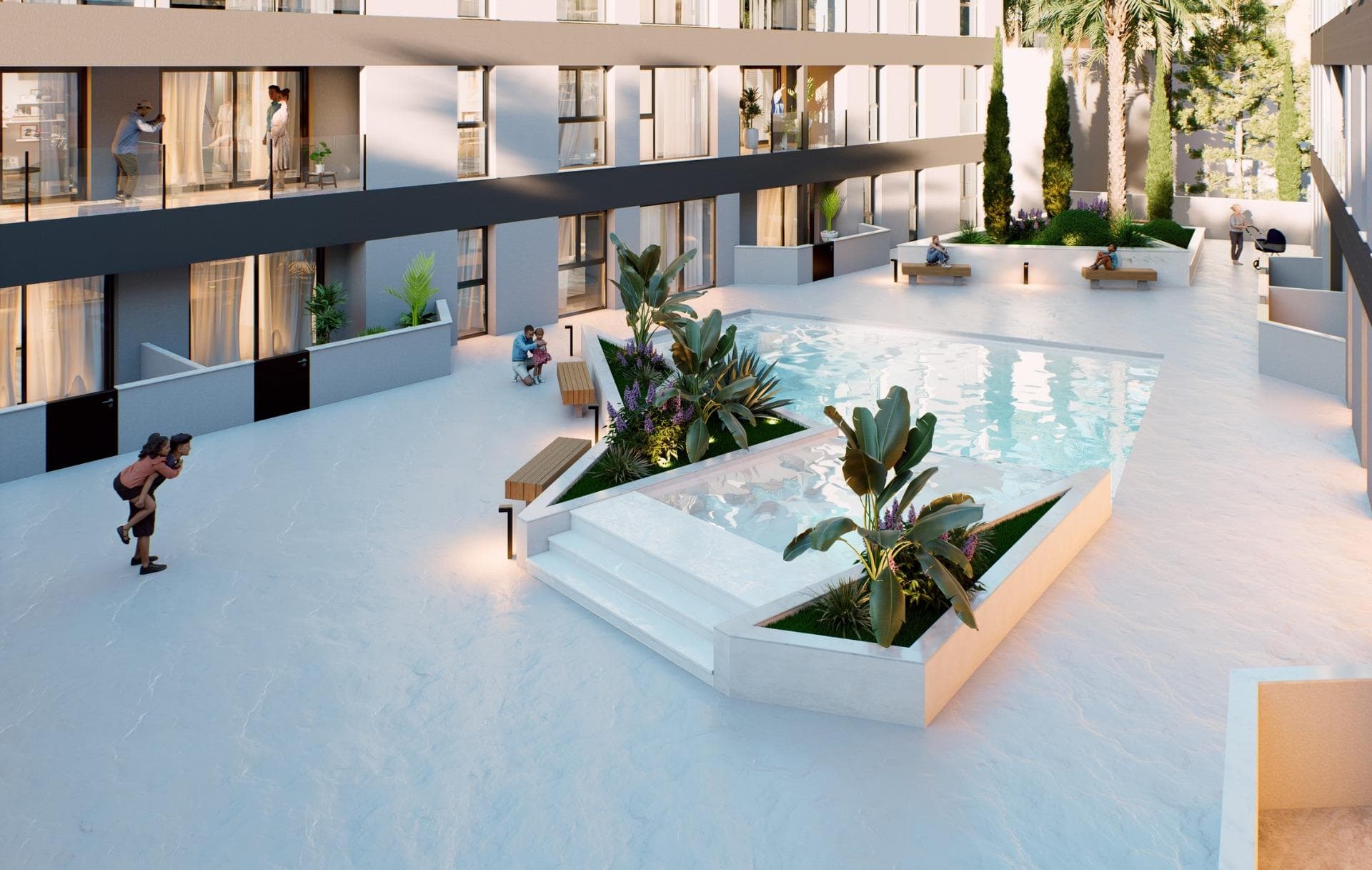 Neubau-Apartment mit 3 Schlafzimmern, 500 Meter vom Strand entfernt, zum Verkauf (San Pedr Vorschau 3