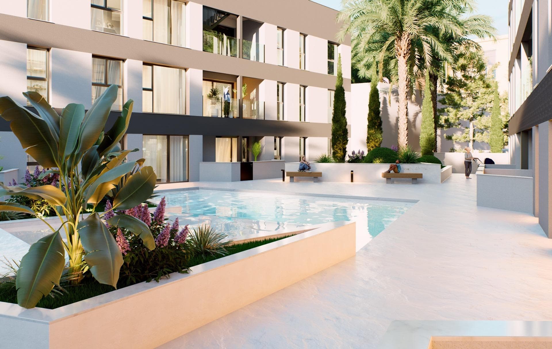 Neubau-Apartment mit 3 Schlafzimmern, 500 Meter vom Strand entfernt, zum Verkauf (San Pedr Vorschau 5