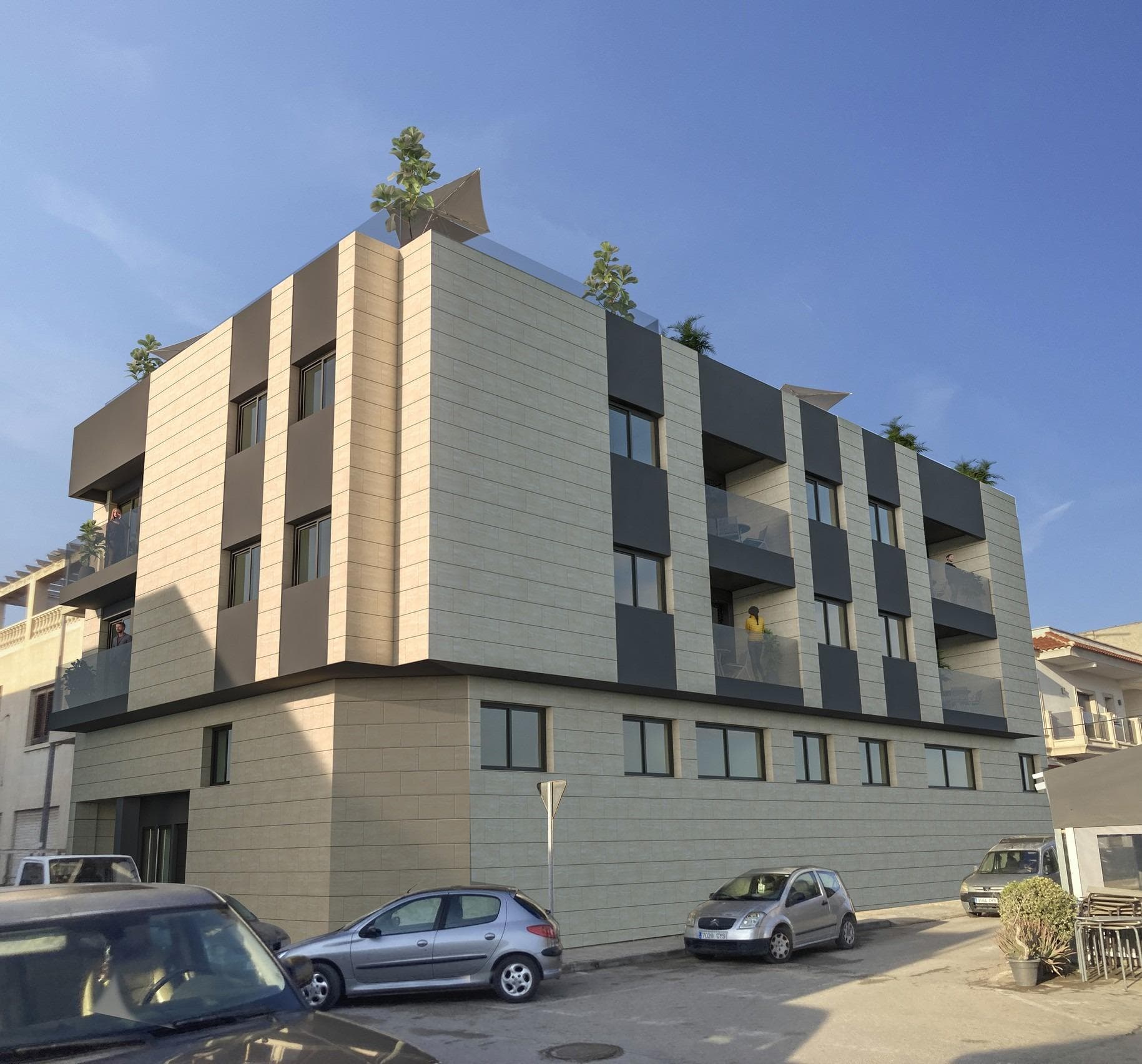 Neubau-Penthouse mit 2 Schlafzimmern und Gemeinschaftspool zu verkaufen in Catral, Alicant Vorschau 2