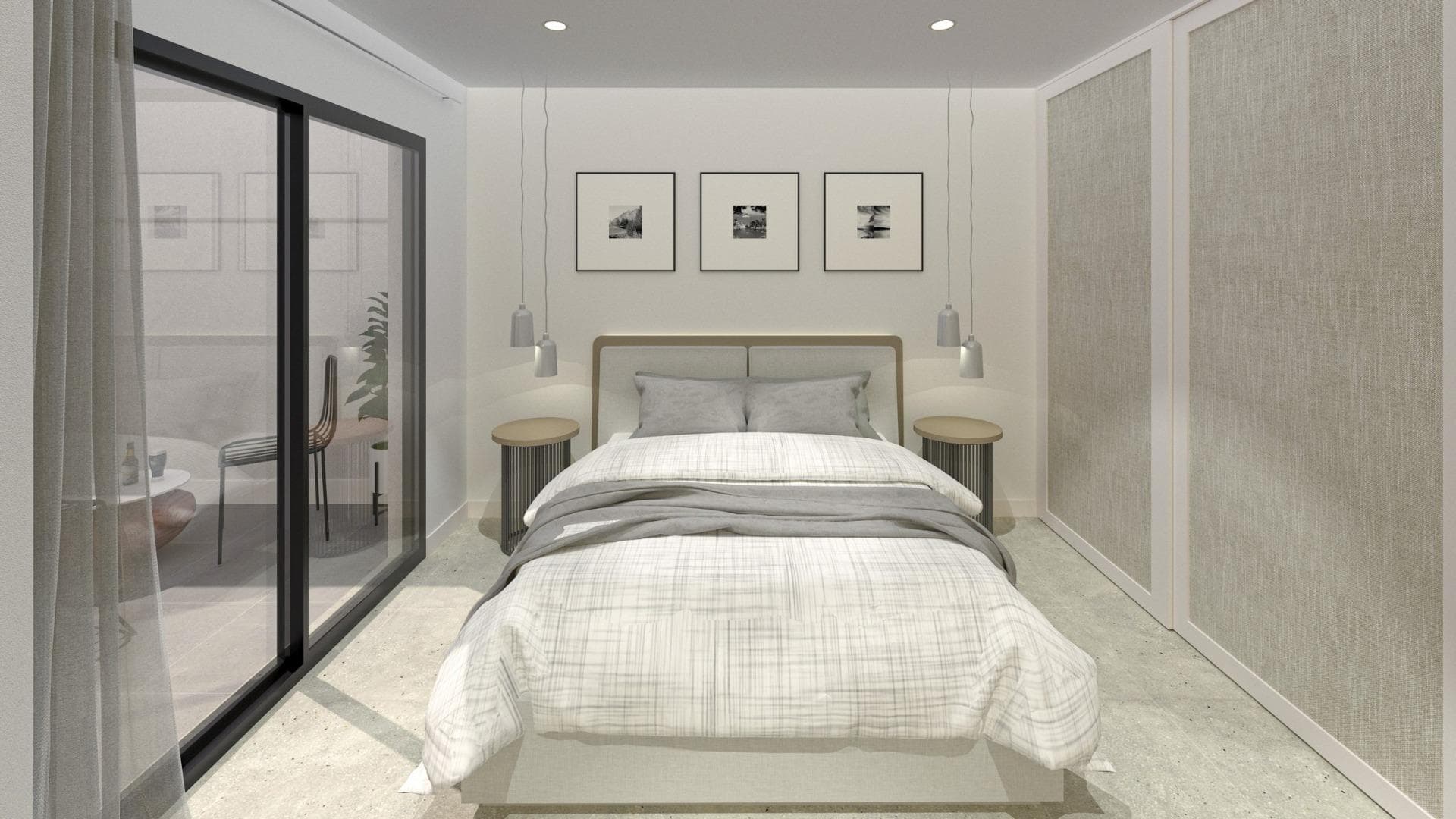 Moderner Bungalow im Erdgeschoss mit 2 Schlafzimmern und Garten zu verkaufen, nahe dem Str Vorschau 4