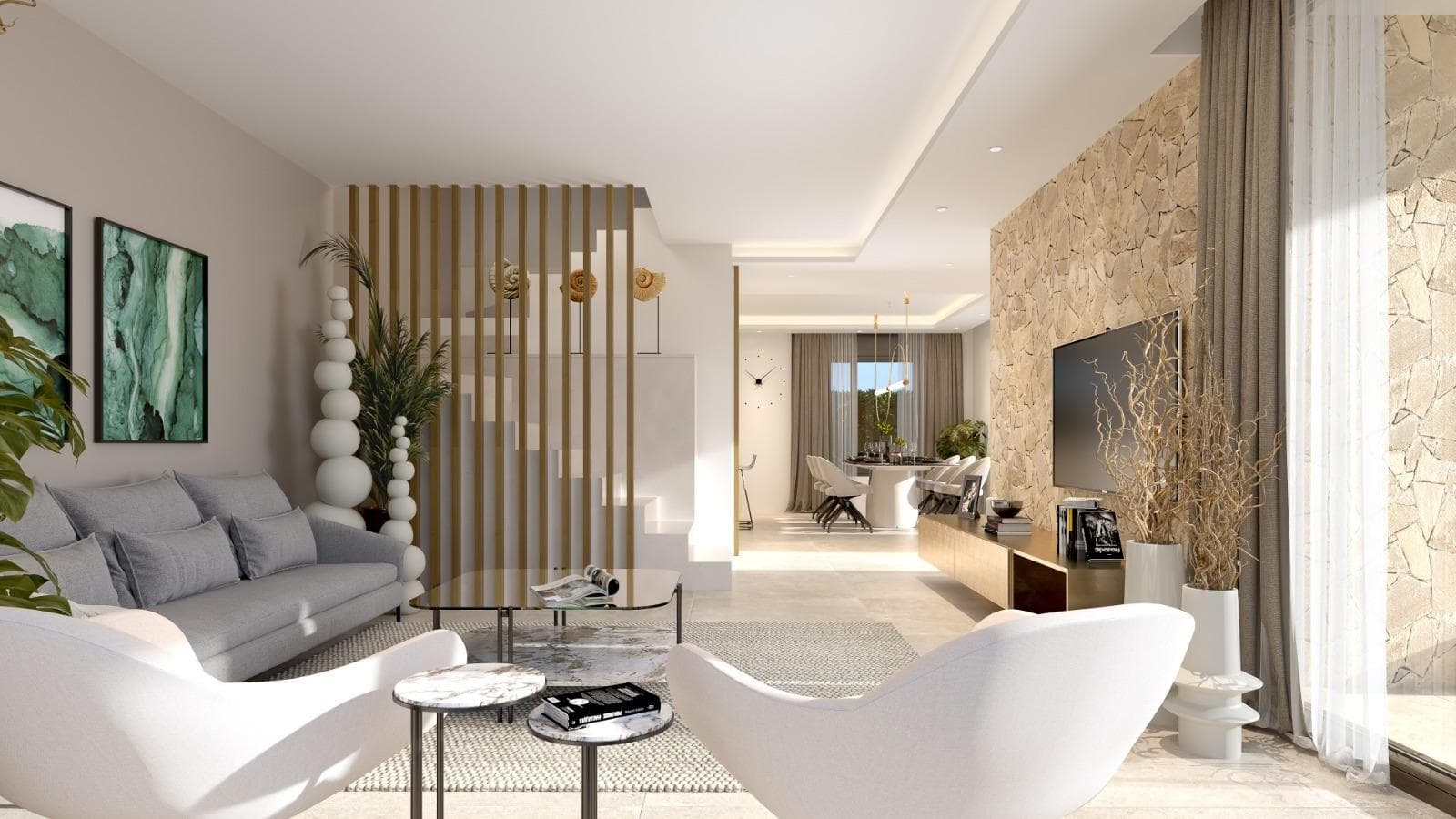 Fantastische Doppelhaushälfte mit 3 Schlafzimmern und privatem Pool in Orihuela Costa Vorschau 3