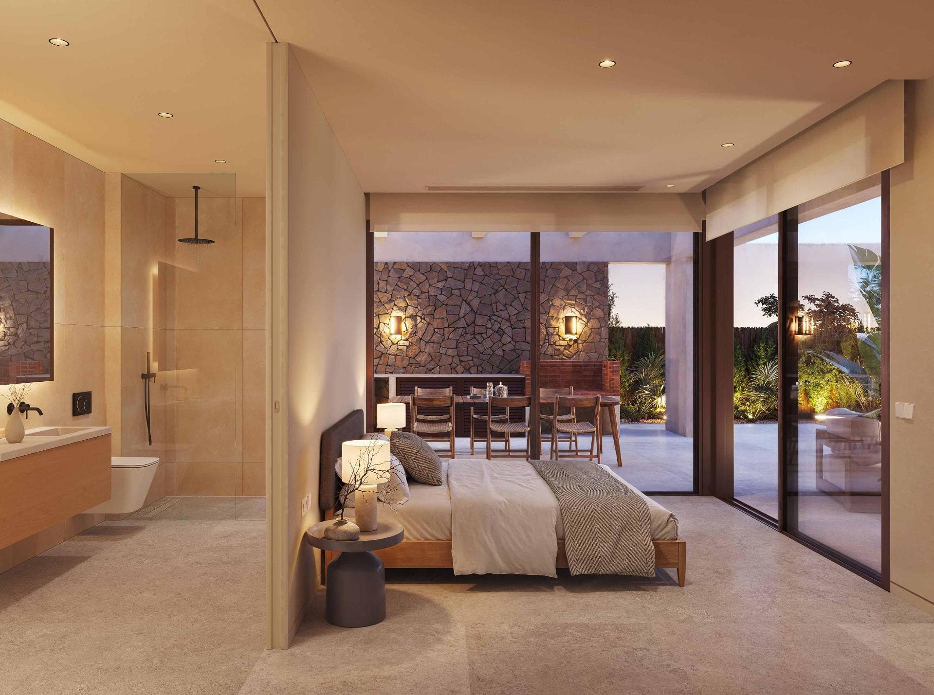 Wunderschöne Luxusvilla auf einer Ebene mit 3 Schlafzimmern und privatem Pool im prestiget Vorschau 4