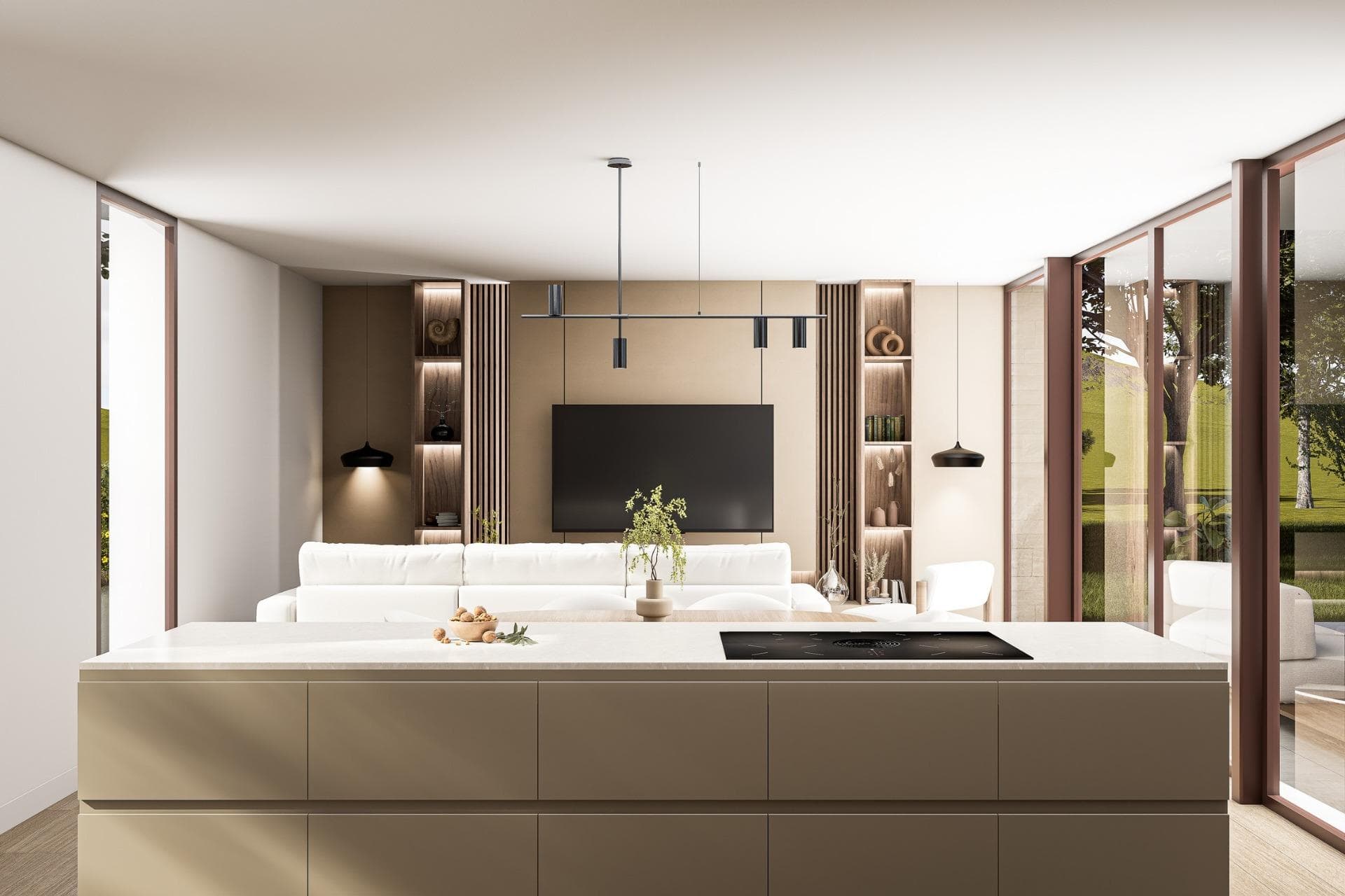 Neubauvilla mit 3 Schlafzimmern und privatem Pool, umgeben von Natur in Pinoso (Alicante)  Vorschau 4