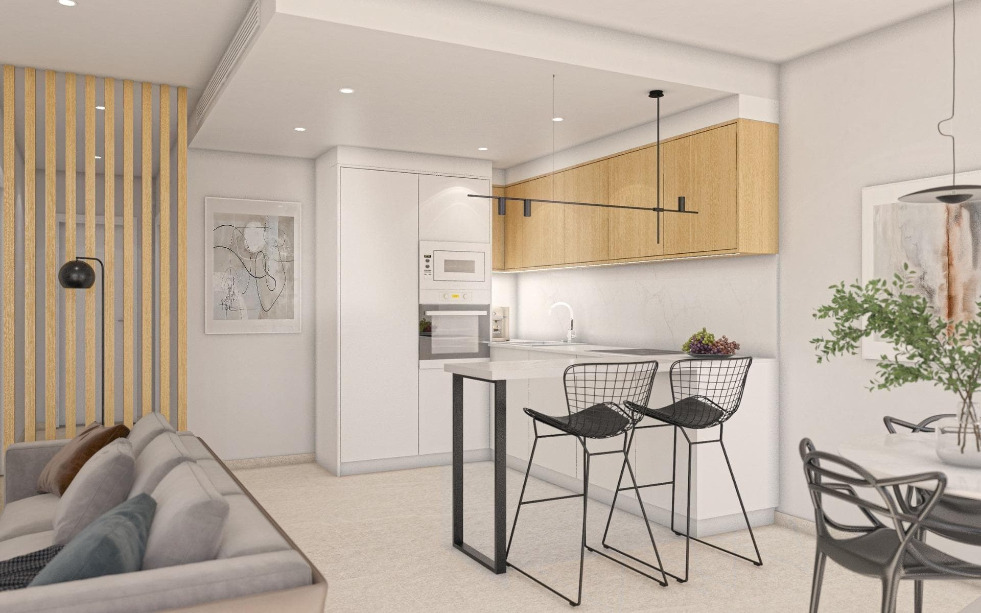 Obergeschosswohnung mit 1 Schlafzimmer und privatem Solarium zum Verkauf in San Pedro del  Vorschau 4