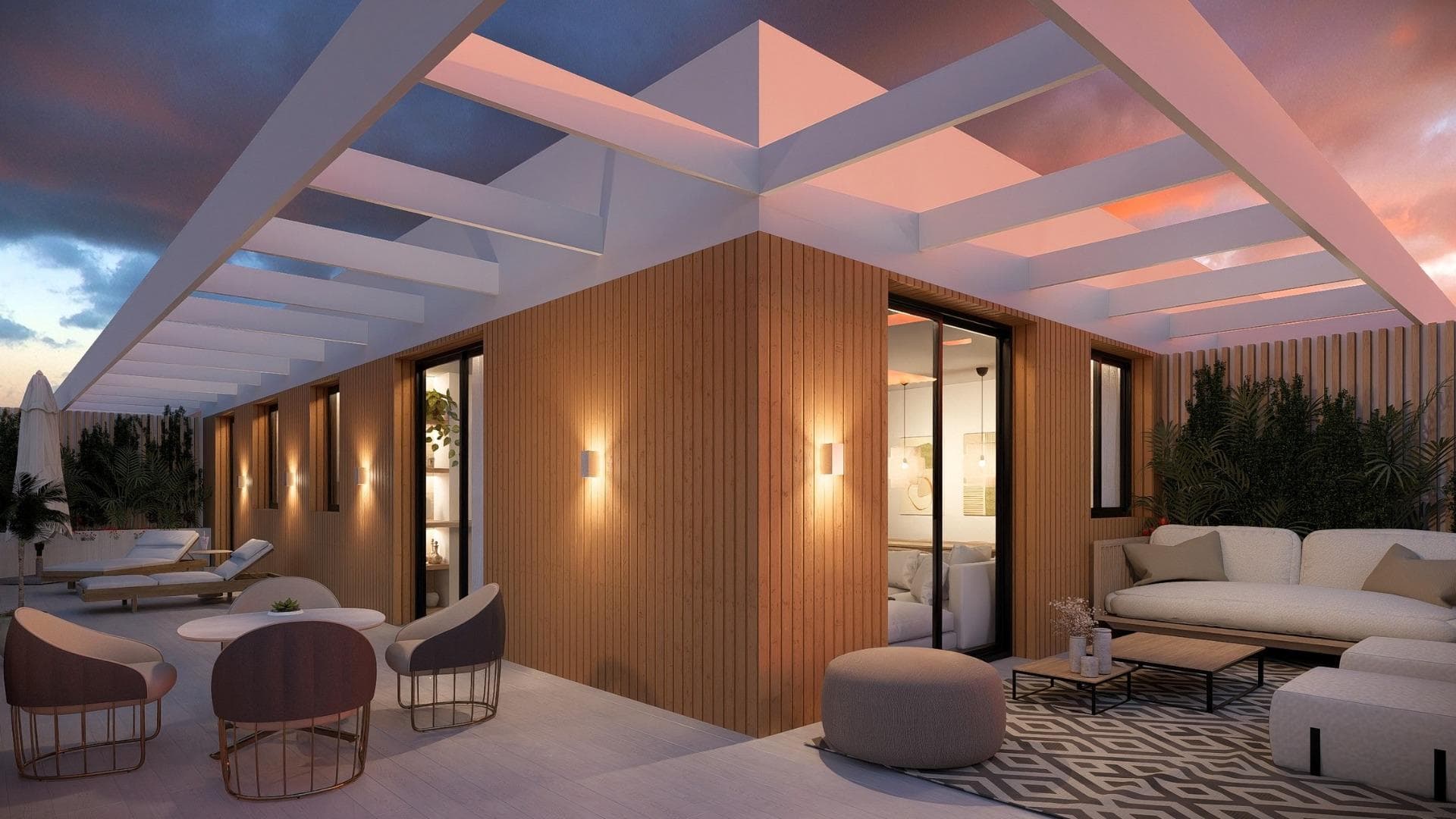 Neubau-Penthouse mit 3 Schlafzimmern zum Verkauf in Strandnähe und nahe dem Zentrum von Já