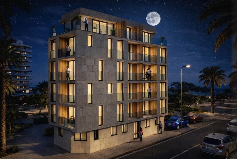 Moderne Neubauwohnung mit 2 Schlafzimmern, nur wenige Meter vom Strand entfernt, in Torrev